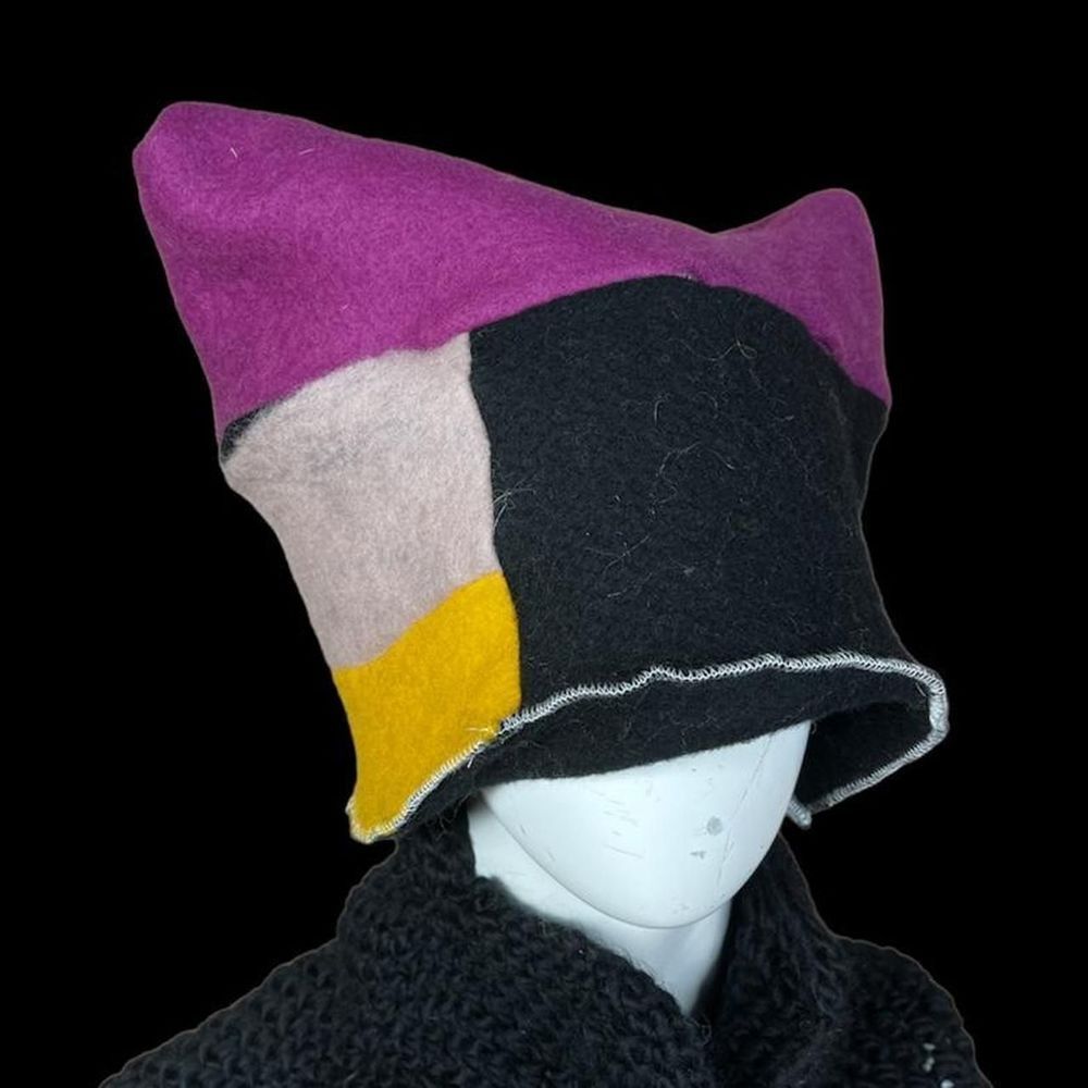 Beanie Maximalist unisex Eats color block Cosplay anime character